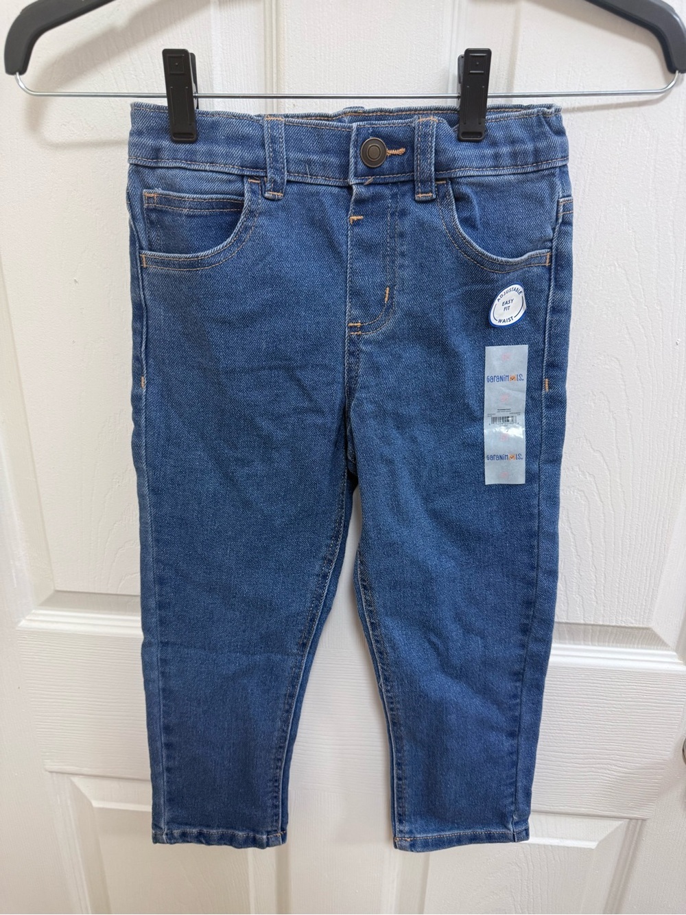 NWT Garanimals Blue Denim Kids Jeans with Easy Fit Waist, Size 5T
